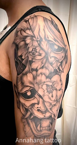 Explore twilight tattoo ideas, creative tattoo ideas in Garden Grove, available at Anna Hang Tattoo