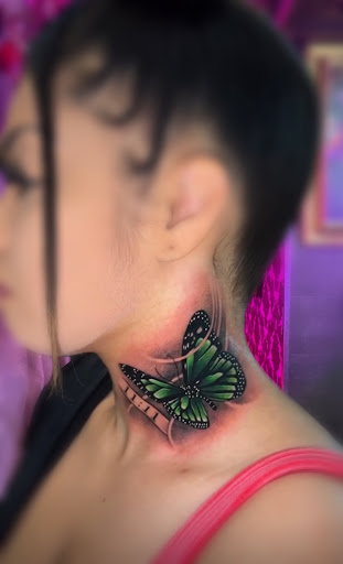 Explore dog collar tattoo ideas, creative tattoo ideas in Fairfield, available at Tattoo Magic Good Fortunes Tattoo Studio And Art Gallery