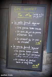 Restaurant Café Hamlet à Rouen - menu / carte