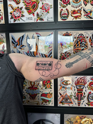 Explore national park tattoo ideas, creative tattoo ideas in Las Vegas, available at Sapphire Tattoo Studio