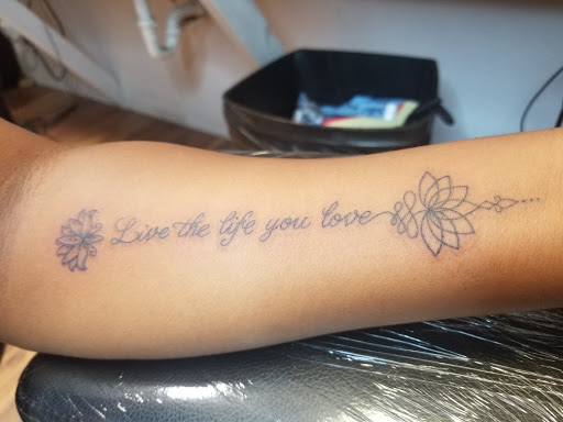 Explore mechanical tattoo sleeve ideas, creative tattoo ideas in Keyport, available at Taboo Tattoos