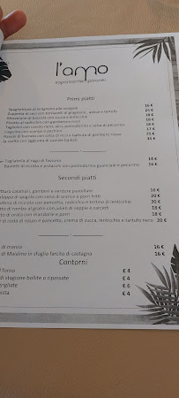 Ristorante L'AMO à Latina carte