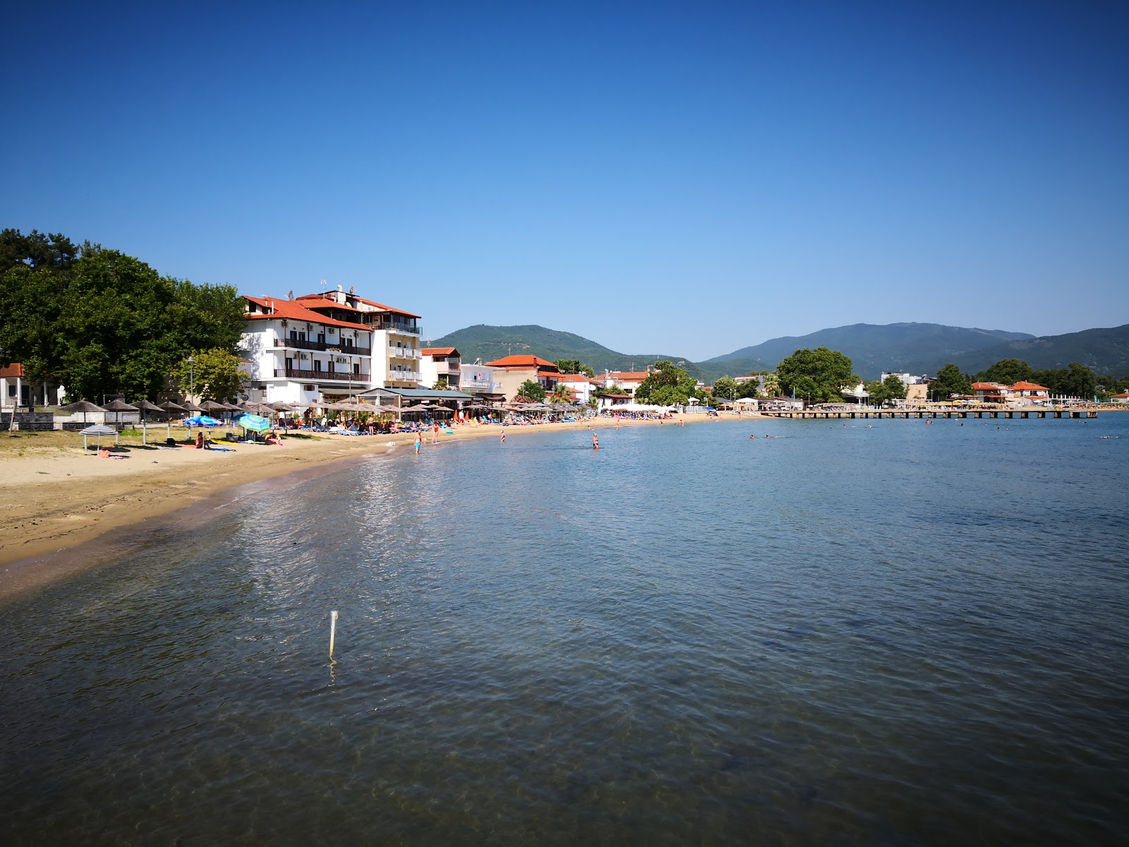 Zdjęcie Olympiada Beach z przestronna zatoka