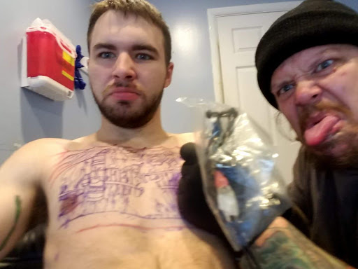 Explore chicago bulls tattoo ideas, creative tattoo ideas in Bridgeport, available at Pike Street Studios Tattoo and Body Piercing