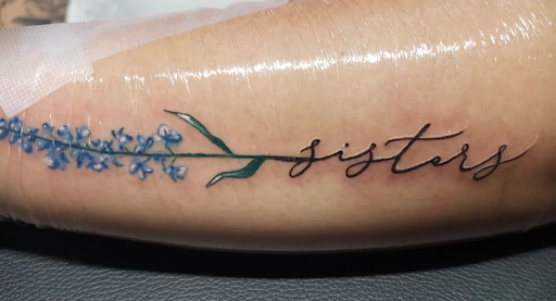 Explore son's name tattoo ideas, creative tattoo ideas in Falling Waters, available at Intheimagestudio TattooPrivate Studio