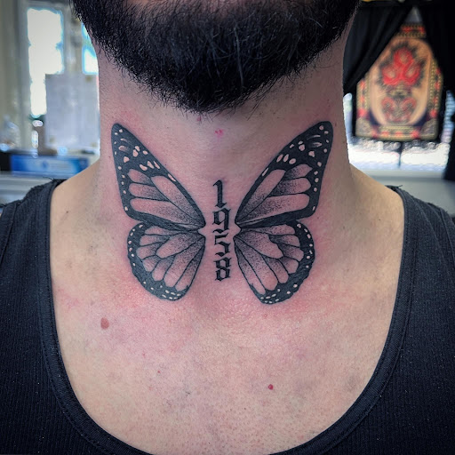 Explore dave matthews tattoo ideas, creative tattoo ideas in Madera, available at Sea Wolf Tattoo