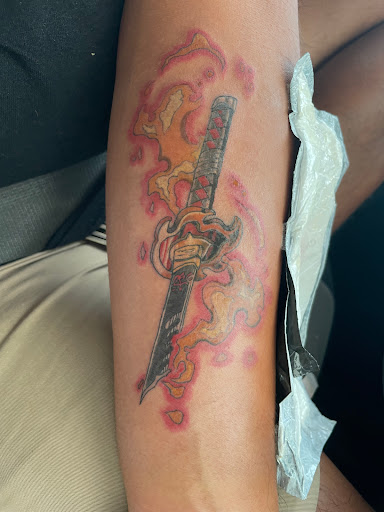 Explore shooting star tattoo ideas, creative tattoo ideas in Kailua Kona, available at Lady Luck Tattoo & Body Piercing