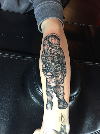Explore boyfriend name tattoo ideas on chest, creative tattoo ideas in Marshfield, available at All The Above Tattoo Studio