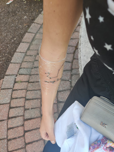 Explore skyline tattoo ideas, creative tattoo ideas in Copiague, available at Resurrection Tattoo & Piercing