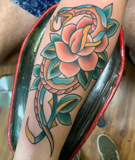 Explore deer tattoo ideas, creative tattoo ideas in Wahiawa, available at American Made Tattoo