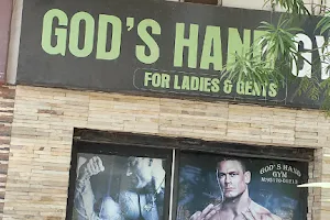 God's hand gym image