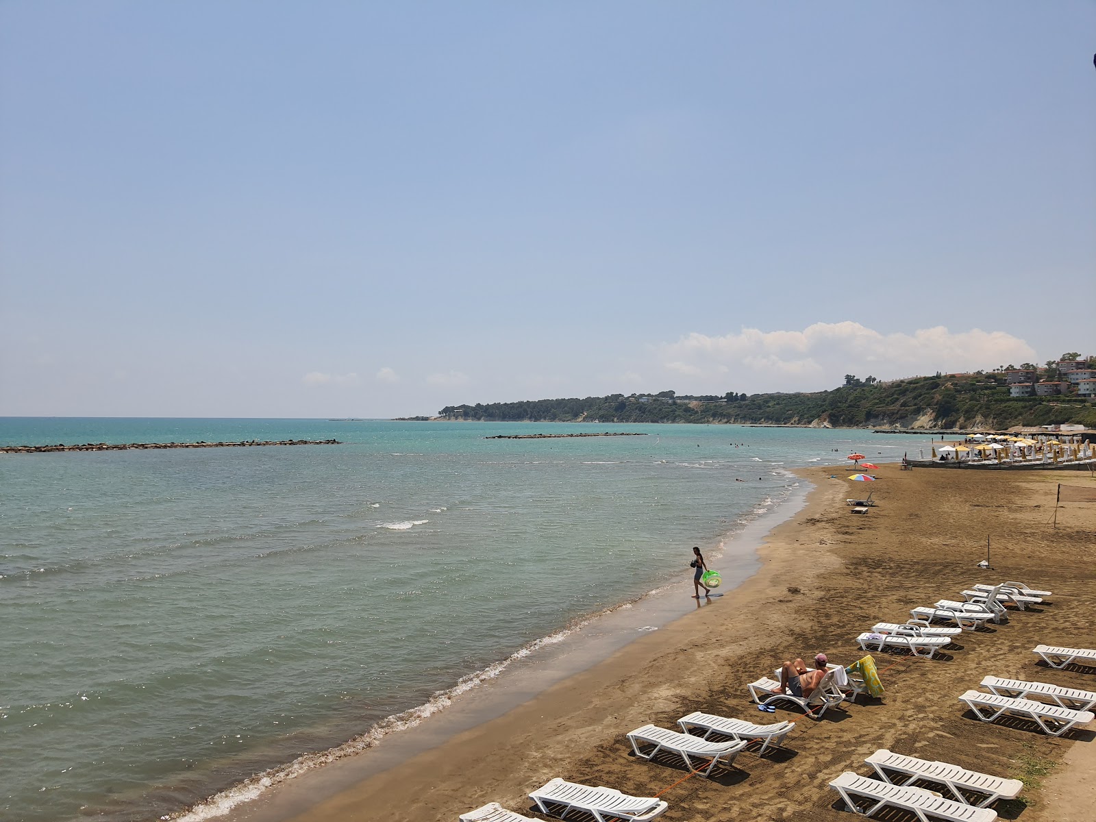 Foto von Karatas beach III mit kleine bucht