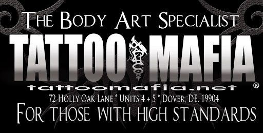 Explore calf tattoo ideas, creative tattoo ideas in Dover, available at TATTOO MAFIA, INC.