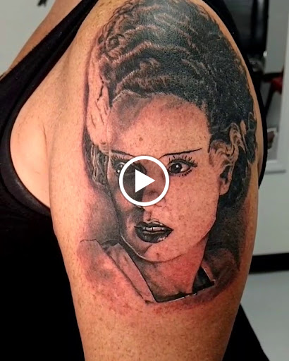 Explore ruby tattoo ideas, creative tattoo ideas in Marietta, available at Monkeys Uncle Tattoo