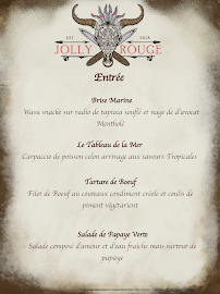 Restaurant caribéen JOLLY ROUGE Barbecue & Punch à Montpellier - menu / carte