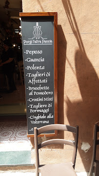 Porgi l'altra Pancia à Volterra carte