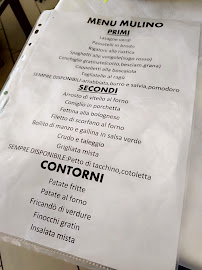Restaurant Trattoria Al Mulino à Savignano sul Rubicone (la carte)