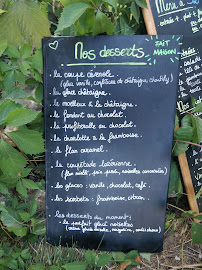 Auberge Cévenole à Florac-Trois-Rivières menu