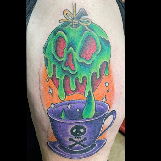 Explore clover tattoo ideas, creative tattoo ideas in Copperas Cove, available at Black Moon Tattoo Company