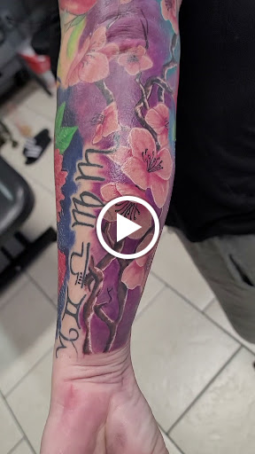 Explore chest tattoo idea, creative tattoo ideas in Ocoee, available at Slaughterized Ink Tattoo and Piercing Studio