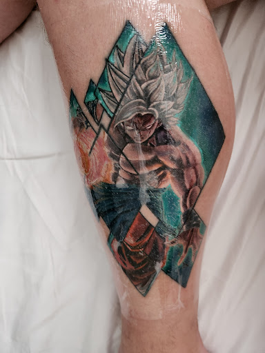 Explore carolina panthers tattoo ideas, creative tattoo ideas in Dayton, available at Modified Skin Tattoos