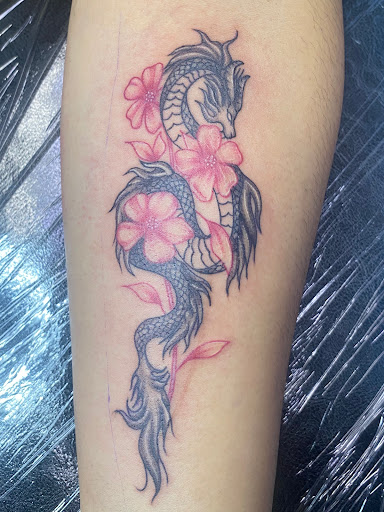 Explore tattoo portfolio ideas, creative tattoo ideas in Reseda, available at Forbidden Culture Tattoo Studio