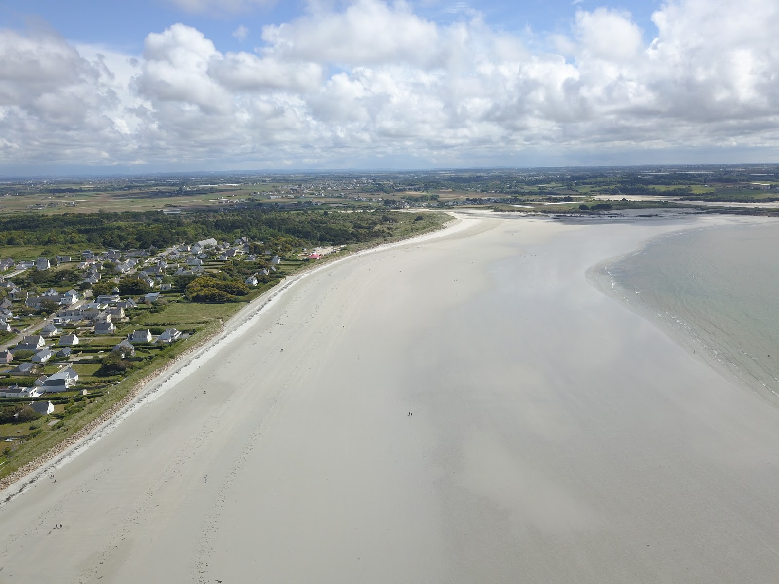 Foto de Plage de Dossen área de servicios