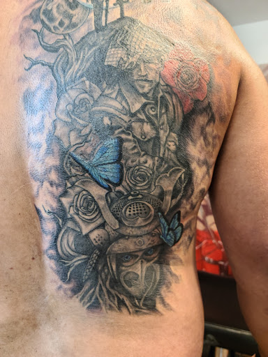 Explore watermelon tattoo ideas, creative tattoo ideas in Portland, available at Art Immortal Tattoo and Piercing