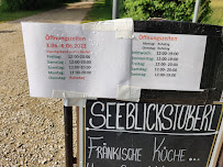 Gaststätte Seeblick-Stüberl à Absberg menu