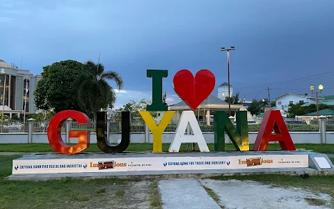 I Love Guyana Sign image