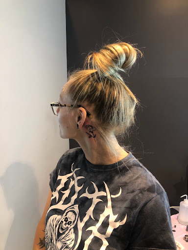 Explore trumpet tattoo ideas, creative tattoo ideas in Fort Wayne, available at Grade A Tattoos and Body Piercing