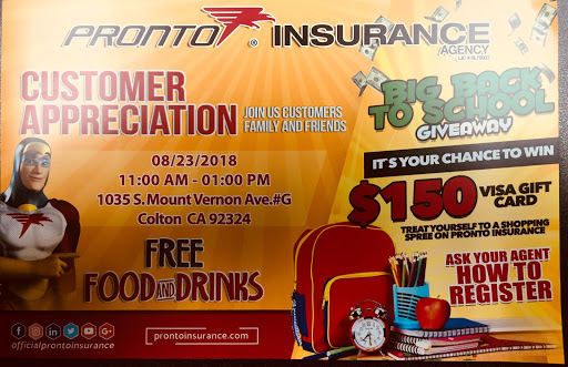 Pronto Insurance Agency in Riverside, California