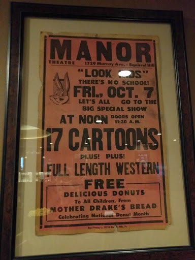 Movie Theater «The Manor», reviews and photos, 1729 Murray Ave, Pittsburgh, PA 15217, USA