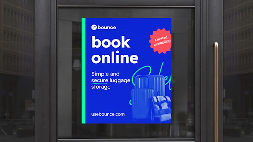 Bounce Luggage Storage - Near Central Belfast