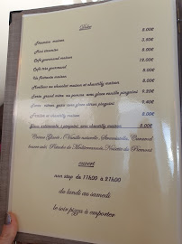 Restaurant italien Mamma Mia Ristorante - Puyricard (Aix-En-Provence) à Aix-en-Provence (le menu)