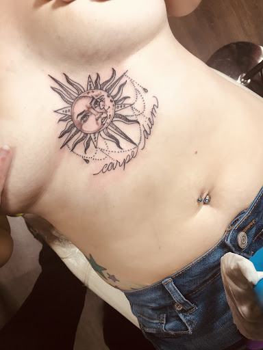 Explore father and son tattoos ideas, creative tattoo ideas in Lake Charles, available at Brand-X Tattoo & Piercing