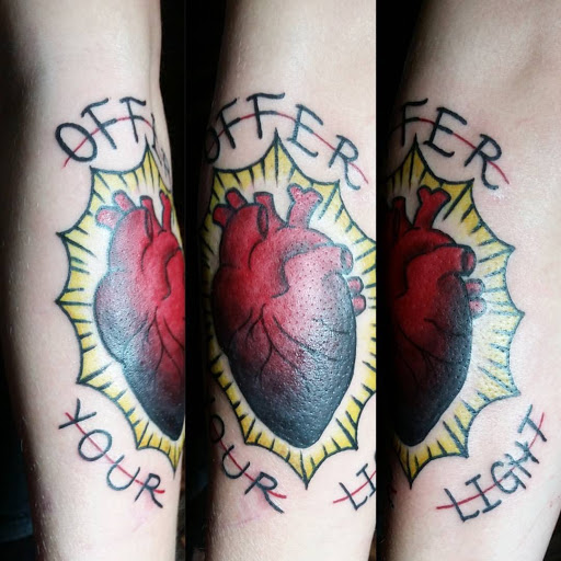 Explore black out tattoo ideas, creative tattoo ideas in Orange Park, available at Big City Tattoo and Piercing