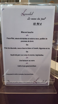 Restaurant Restaurant L'Essentiel à Calais - menu / carte