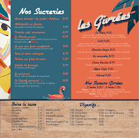 Restaurant La Piscine à Nantes (le menu)