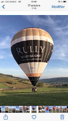 mongolfiererullyenbourgogne à Mercurey