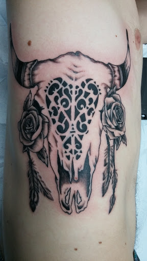 Explore father and daughter tattoo ideas, creative tattoo ideas in Nashville, available at Titan Tattoo