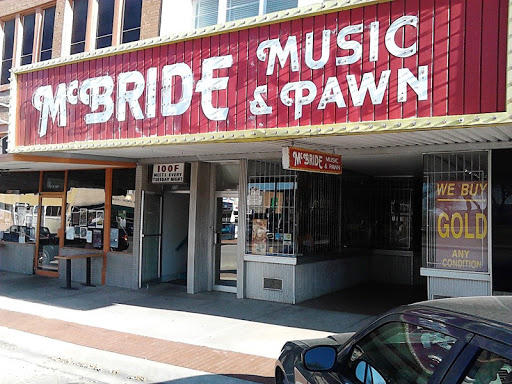 McBride Music & Pawn, 116 W Oak St, Denton, TX 76201, USA, 