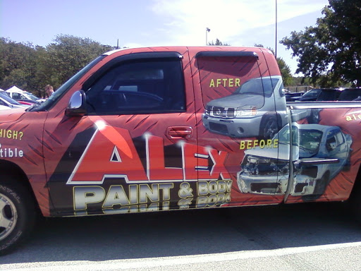 Auto Repair Shop «Alex Paint & Body Shop», reviews and photos, 545 E Main St, Lewisville, TX 75057, USA