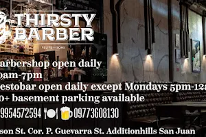 Thirsty Barber image