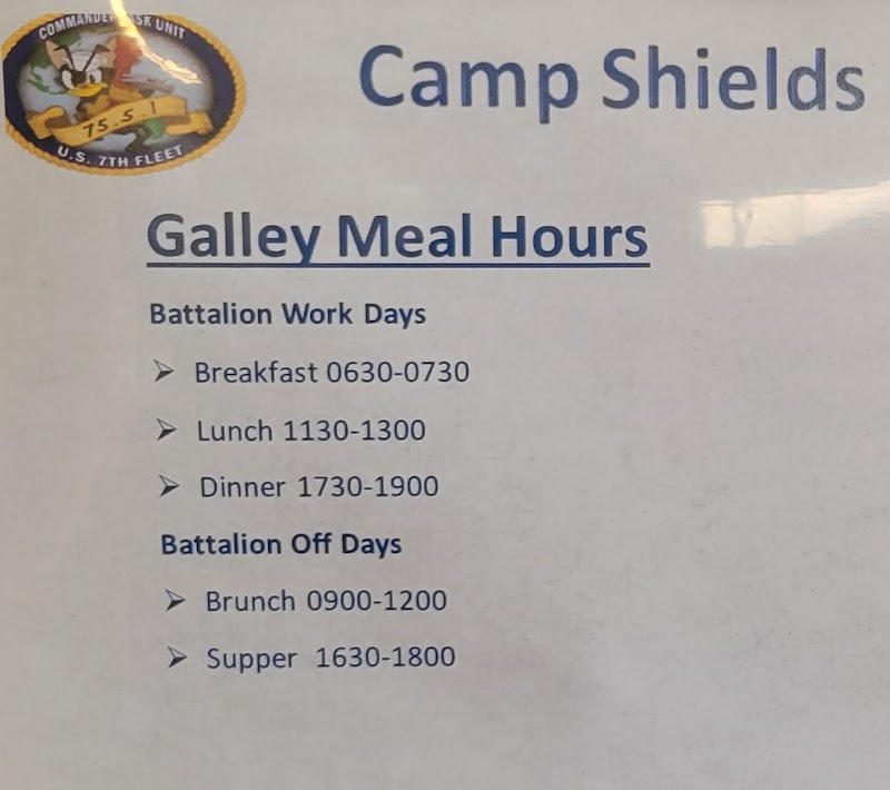 Camp Shields Galley