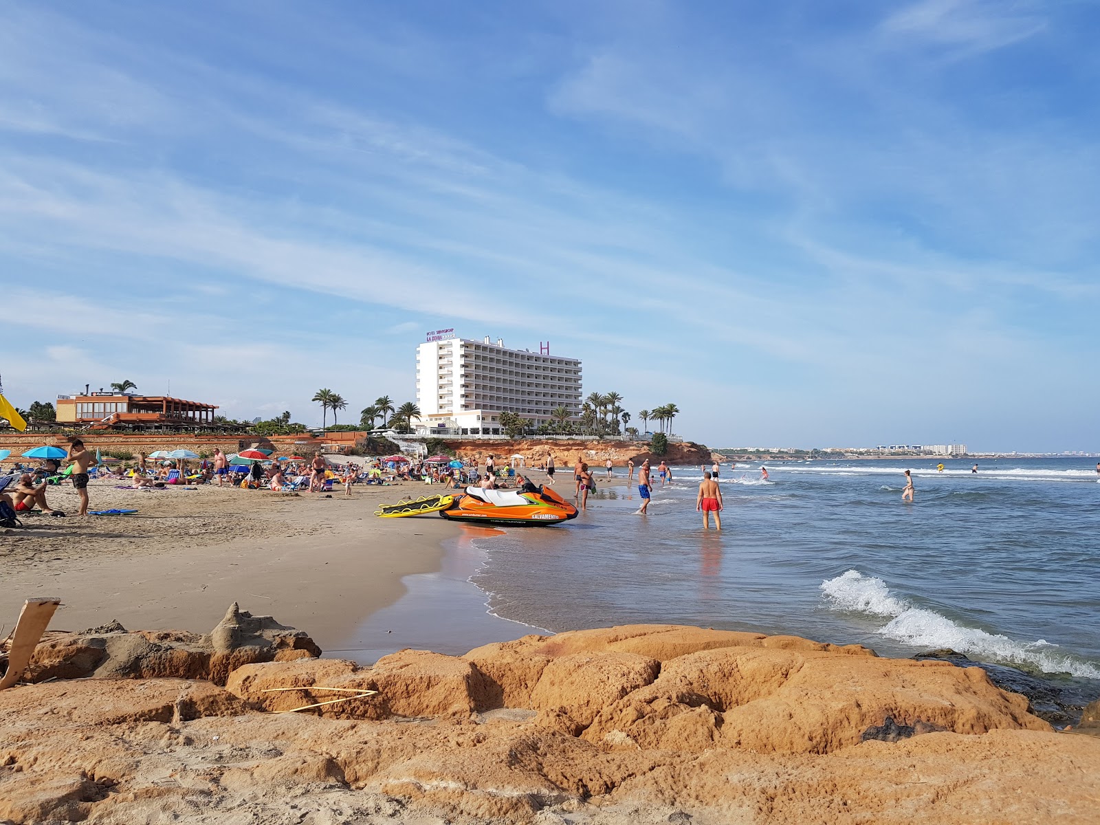 Photo de Playa la Zenia avec un niveau de propreté de très propre