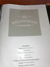 Radlbahnhof Hauzendorf à Bernhardswald carte