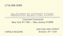 McGUIRE ELECTRIC CORP.