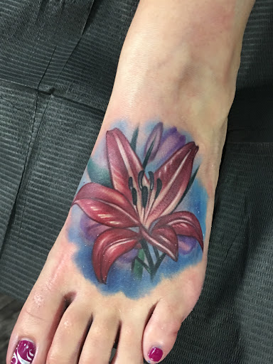 Explore henna foot tattoo ideas, creative tattoo ideas in Brainerd, available at One Life Tattoo Studio
