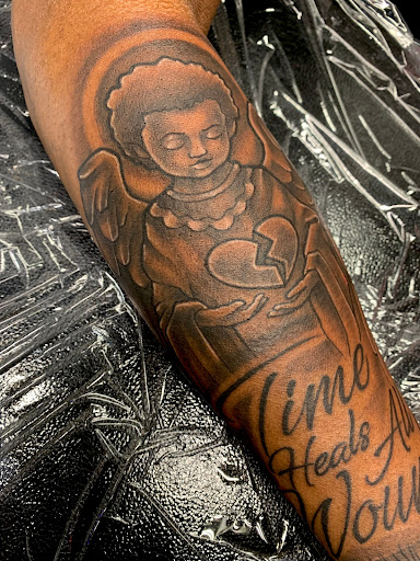 Explore pancreatic cancer tattoo ideas, creative tattoo ideas in Baton Rouge, available at Art Addiction Tattoo Studio